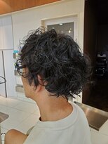 アール 滝ノ水店(#arl) メンズミディアムウルフパーマ