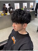 MEN’S/ニュアンスパーマ/ニュアンスウルフ/横浜