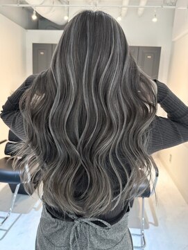 ヘアーサロングランデ(HAIR SALON GRANDE) ハイライトカラーミルクティーベージュレイヤーカット