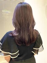 ヘアーアイスカルテット(HAIR ICI QUARTET)&nbsp;ブリーチなしカラー◎春カラーピンクグレージュ透明感