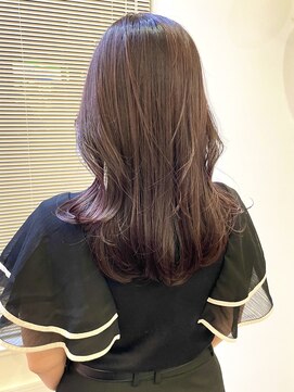 ヘアーアイスカルテット(HAIR ICI QUARTET) ブリーチなしカラー◎春カラーピンクグレージュ透明感