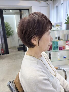 メモリーズ 表参道(Memories) 30代40代50代丸みショートで叶う360°美シルエット/moe