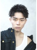 メンズショート/ツイストショート/アップバング