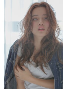 クラン(clan) シースルー＊外国人風ニュアンス美髪ブランジュエアリーミディ