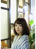 大人上質ツヤ、ワンカールボブ