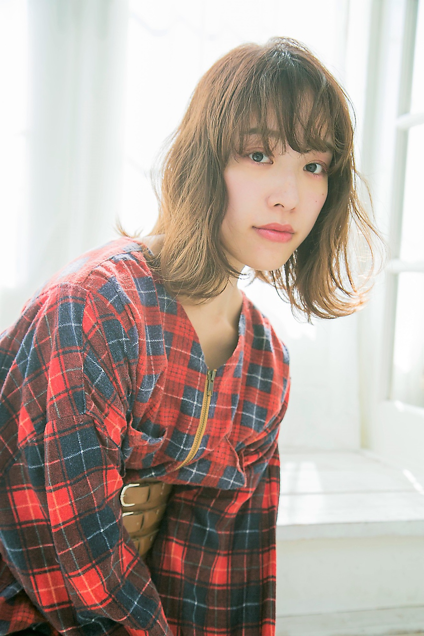 切りっぱなしミディアム