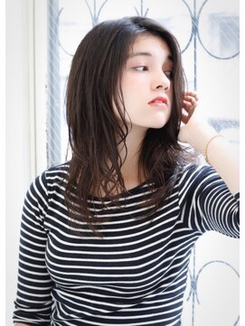 ヘアアンドメイク エジェリ(hair&make egerie) ゆるふわラフミディ ハイライト　恵比寿