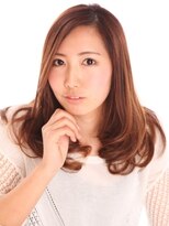 エマージュ 蒲田(Emerge)&nbsp;大人なセミディワンカールストレートスタイル