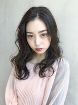 アイティー バイ アルバム 浦和店(IT by ALBUM) ナチュラルウェーブ_ココアブラウンフリンジウェーブ_47360