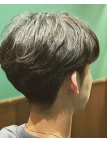 ヒロギンザバーバーショップ 丸の内店(HIRO GINZA BARBER SHOP)&nbsp;韓国風　センターパート　ニュアンスパーマ　丸の内/大手町/東京