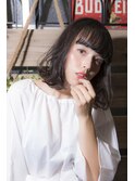 〈mielhair新宿〉大人可愛いゆるウェーブボブ
