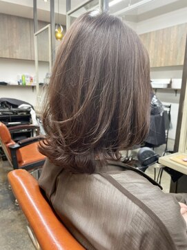 ベルクープス 天王寺店(Belle Coupes) 【BelleCoupes】三島直子  レイヤーボブ ウルフボブ