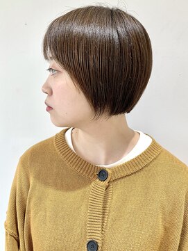 フォーク FOLK 【FOLK】似合わせカット☆パツっとミニボブ♪