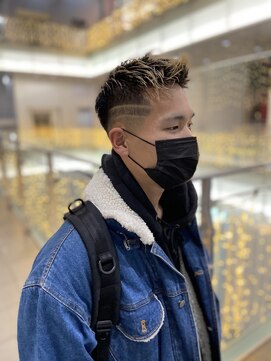 マイティ バイ エイチ(mighty by H) スキンフェード×ライン