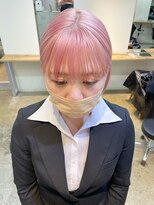 ソイ 下北沢(soi)&nbsp;【Baby pink】ハイトーンボブ/ペールピンク/ワイドバング