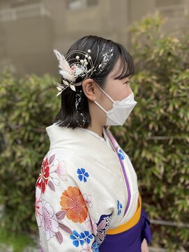 リッツファミリーズ ニコ本原店(RIT FAMILY Z) 卒業式　袴スタイル♪