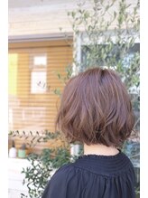 エコルアヘアー 西口(ecolua hair) ショート×アッシュブラウン