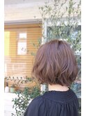 ショート×アッシュブラウン