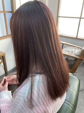 東京ヘアーサロン 透明感ピンクブラウン/ 20代/30代/40代/50代/北本/鴻巣/桶川