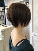 福山美容室caary似合わせカット くびれショート