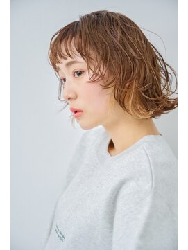 リトル ソルト 渋谷(little×salt) 大人カジュアルなボブパーマ