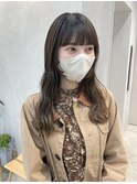 セミディ/シアーカラー/レイヤーカット/渋谷