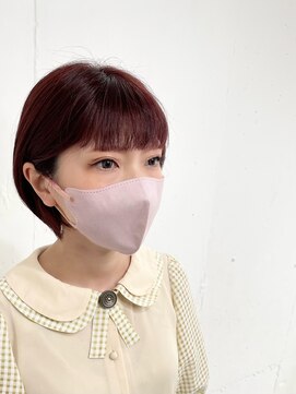 アップシーデイジー(upsy daisy) ローズレッド×ショート