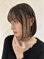 ロンド ストラーダ 心斎橋(Lond strada)&nbsp;シルキーベージュ×グレージュカラー【髪質改善/縮毛矯正】