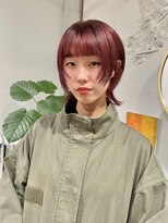 クリアーオブヘアー 栄南店(CLEAR of hair)&nbsp;レッド×ウルフ/RIHO