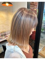 ボアップ 松山店(boappu)&nbsp;#ミルクティーベージュ#ミルクティーカラー#ケアブリーチ