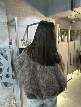 ノス 表参道(NOOS) 髪質改善/切りっぱなしボブ/エアリーロング/美髪/ピンクブラウン