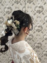 ルシエル バイ カトレアグループ(Le Ciel)&nbsp;卒業式ヘアアレンジ、ヘアセット/セミロング