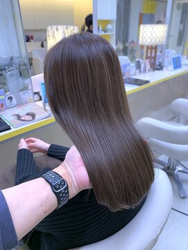 ルーク バイ ヘアーポケット(Luke by hair pocket) ハイライト×セミロングヘア