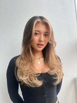 イキ 表参道(iki omotesando) ハッシュカット/フルバング/似合わせカット/ブラウン