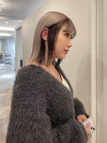 アンス 大阪梅田(ANs.)&nbsp;20代 30代 40代 ボブ ハイトーン ブリーチ フレンチカジュアル