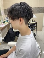 アッシュ 日野店(Ash)&nbsp;波巻き/メンズカット/似合わせ/白髪ぼかし/日野駅/日野