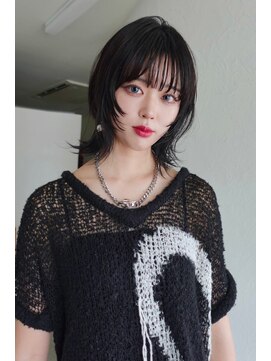 ウィットサークル(wit circle) wolf hair ウルフカット