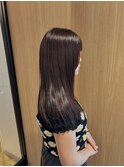 大人可愛い20代30代40代カラー/セミロング/宮崎