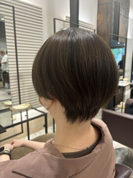 ノーム バイ アウラ(norm. by aura) ショートヘア丸みショートマッシュ