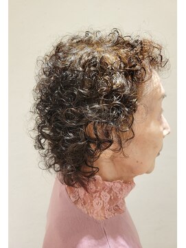 松本平太郎美容室 国立店 60代70代80代90代×カーリー×クリープパーマ×ヘアマニキュア