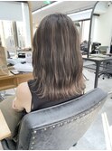 ハイライト・ローライト　ミディアムヘア