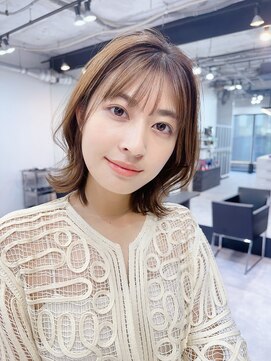 ファンナギンザ(FaNNa ginza) 20代/30代/40代/ボブレイヤー/外ハネ/顔周りカット/似合わせ