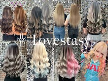 ラブスタシー 天神(LOVESTASY)の雰囲気(エクステのみでデザインカラーを再現!取り付け技術に自信あり♪)