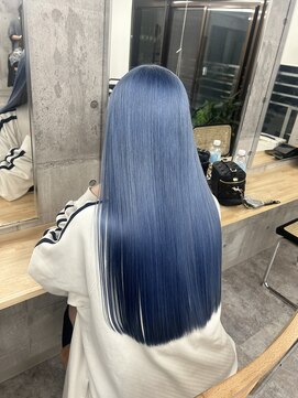 カミヒトエ。 ブルーカラー