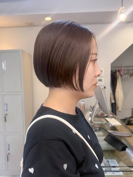 フラム 渋谷(flamme) ◯ぷつっとミニボブ