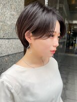 アスター 天神大名店(Aster) 小顔に見えるトレンドヘア/黒髪/オリーブグレー/ココアベージュ