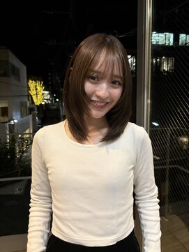 キーチェ 梅田中崎町(keych) レイヤーカット/髪質改善/ブリーチなしカラー