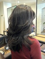 ノラキチジョウジ(NORA KICHIJOJI)&nbsp;海外風くびれレイヤーカットパーマ