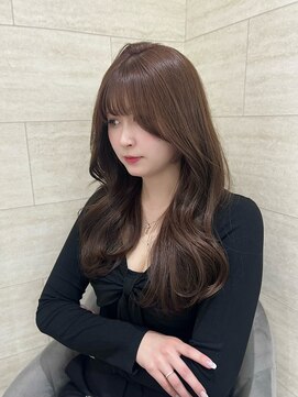 ジーナ 熊本(Zina) moca brown/layer cut