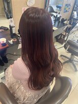 プライズ 池袋店(prize)&nbsp;ピンクブラウン/ケアカラー/ツヤ髪カラー/艶カラー/池袋カラー